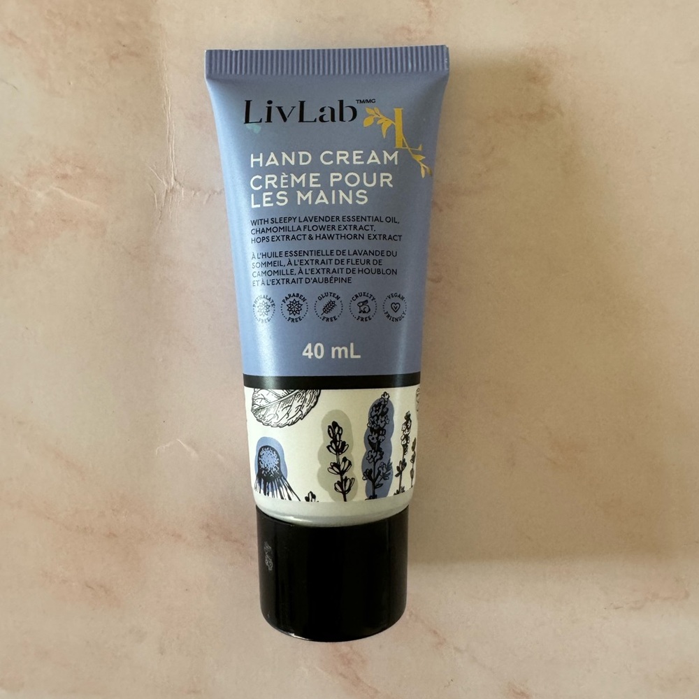 NWT LivLab Lavender Hand Cream